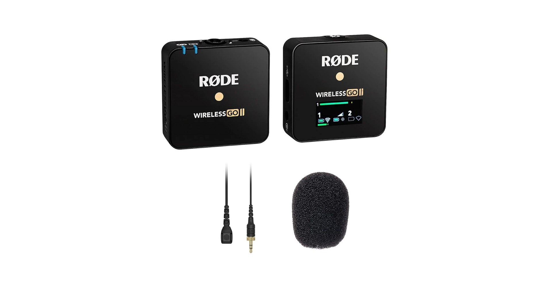 【2838】RODE Wireless GO II ワイヤレス ゴー II Wireless GO II | Dual Wireless Mic System | RØDE