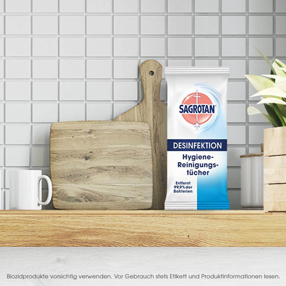 Sagrotan Hygiene-Reinigungstücher 10x60 Stück