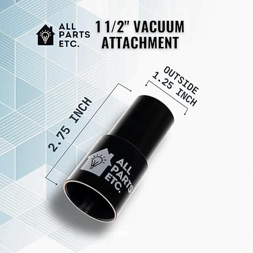 Miniatura 10 de ALL PARTS ETC. Accesorios para aspiradora de mochila en seco y húmedo, herramienta de gulper de 1.25 pulgadas, cepillo de escobilla de escobilla de