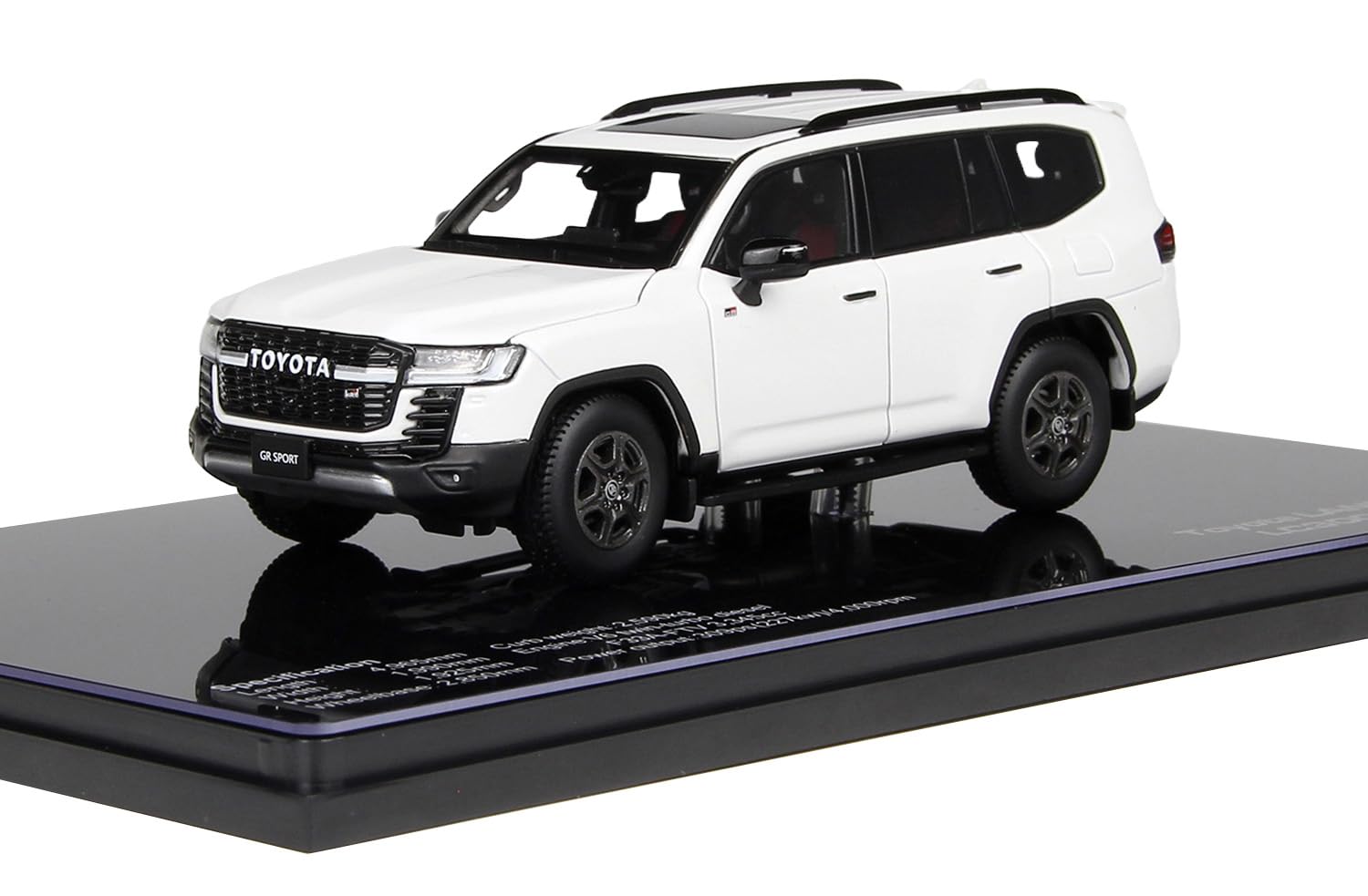 LCD43011-WH - Toyot. Land Cruiser 300-GR Sport White - Scala 1/43 - modellino Auto