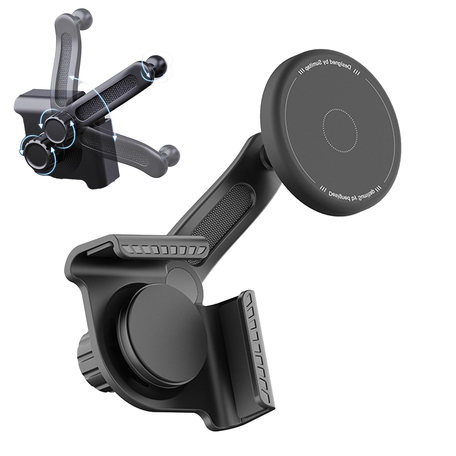 Amazon.co.jp: SWTHM テスラモデル3/Y専用 スマホホルダー 360°回転