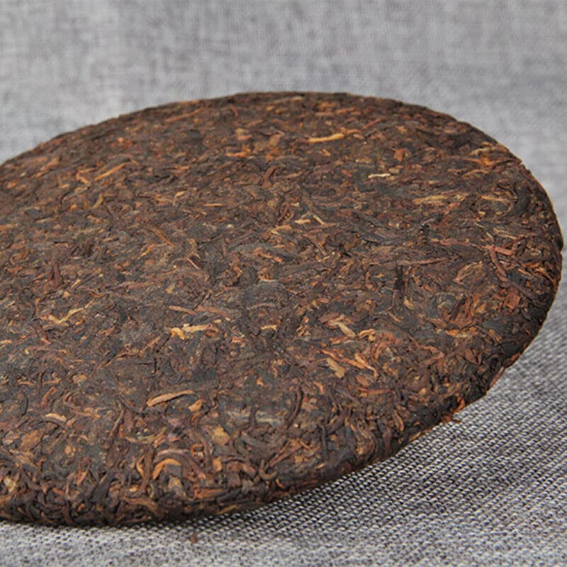 Tarta de té Pu-erh Yunnan Qizi Golden Bud Cuidado de la salud Té negro Pu'er chino 357g