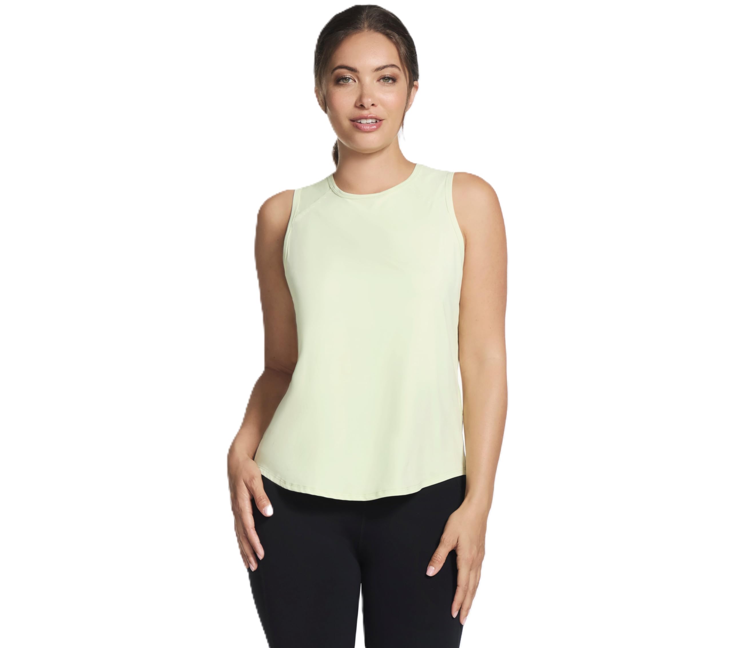 Skechers Women's Stride Performance Tank Lime Green L