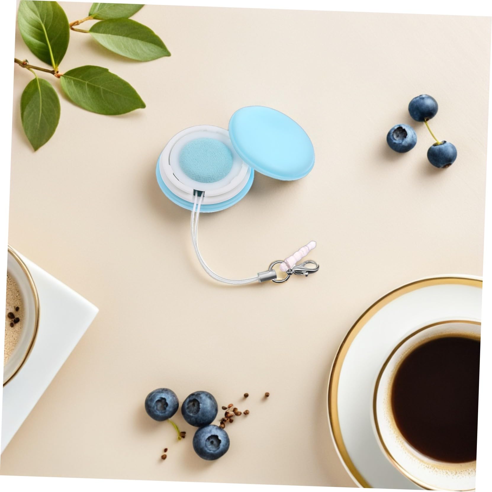 Gadpiparty Schermo Pulitore Macaron per Smartphone e Lenti Fotocamera, Panno per Pulizia dello Schermo, con Cordoncino, 4 Pezzi