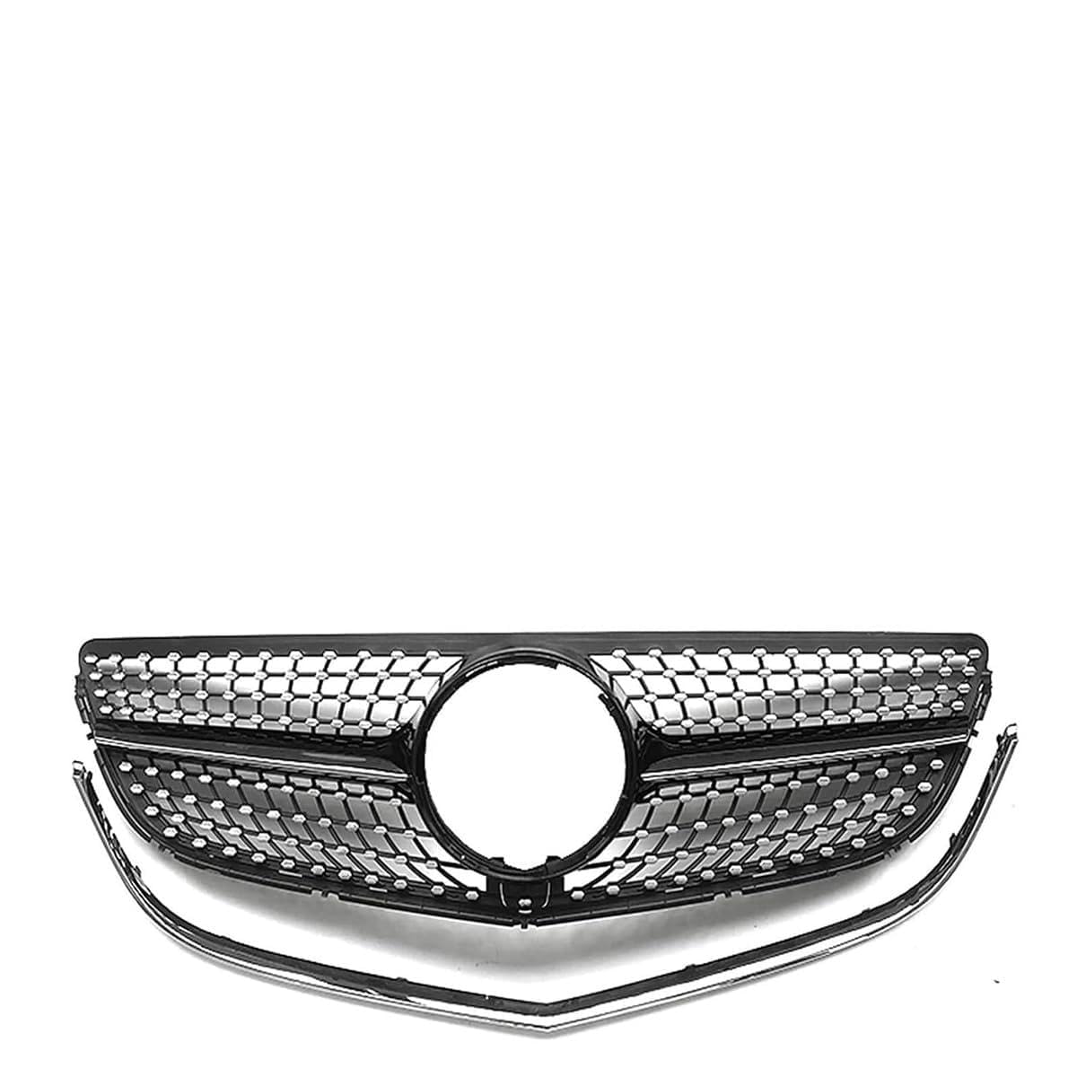 ZcsfcpA Front grille,Compatible with Mercedes-Benz E Class Coupe W207 C207 A207 E200 E250 E400 E500 2014-2017,Front grille parts