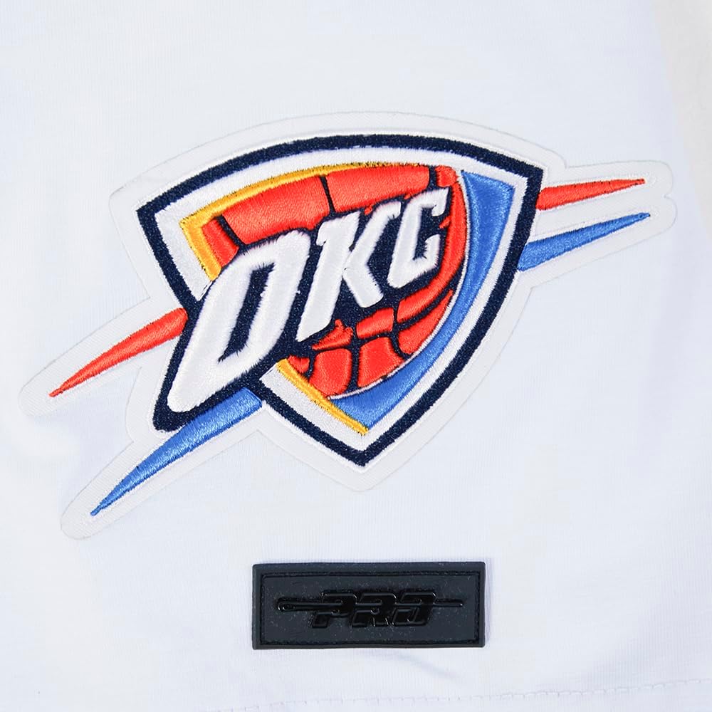 Pro Standard Mens NBA Oklahoma City Thunder Shai Gilgeous-Alexander #2 Classic Player Short Sleeve Tee White M - Image 5