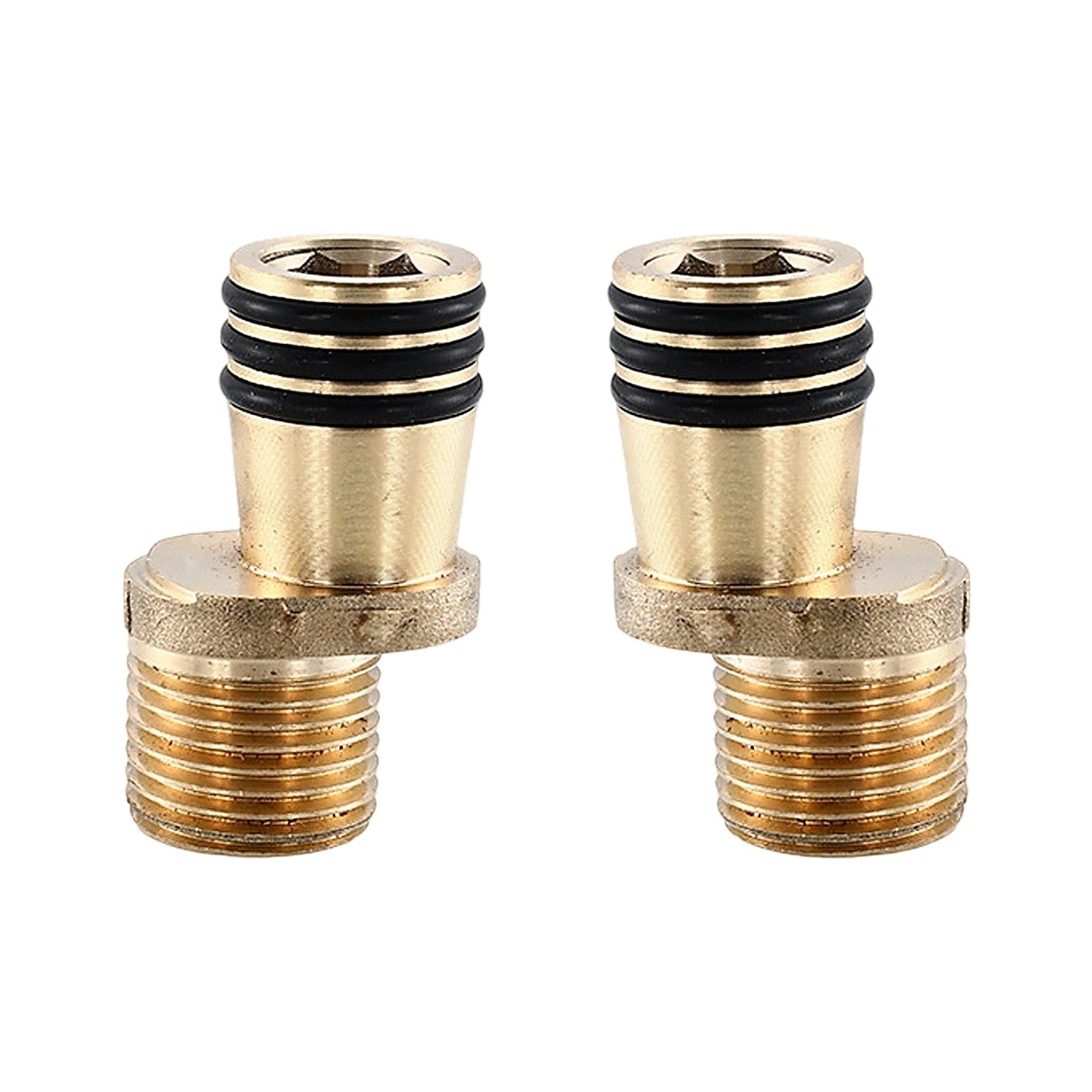 2 Divisions Modifiable Curvilinear Shower Faucet Parentheses Closed Hoop Encompassed Space Saving Permanent Bathroom Addons Double Shower Arm Holder Bronze Alloy