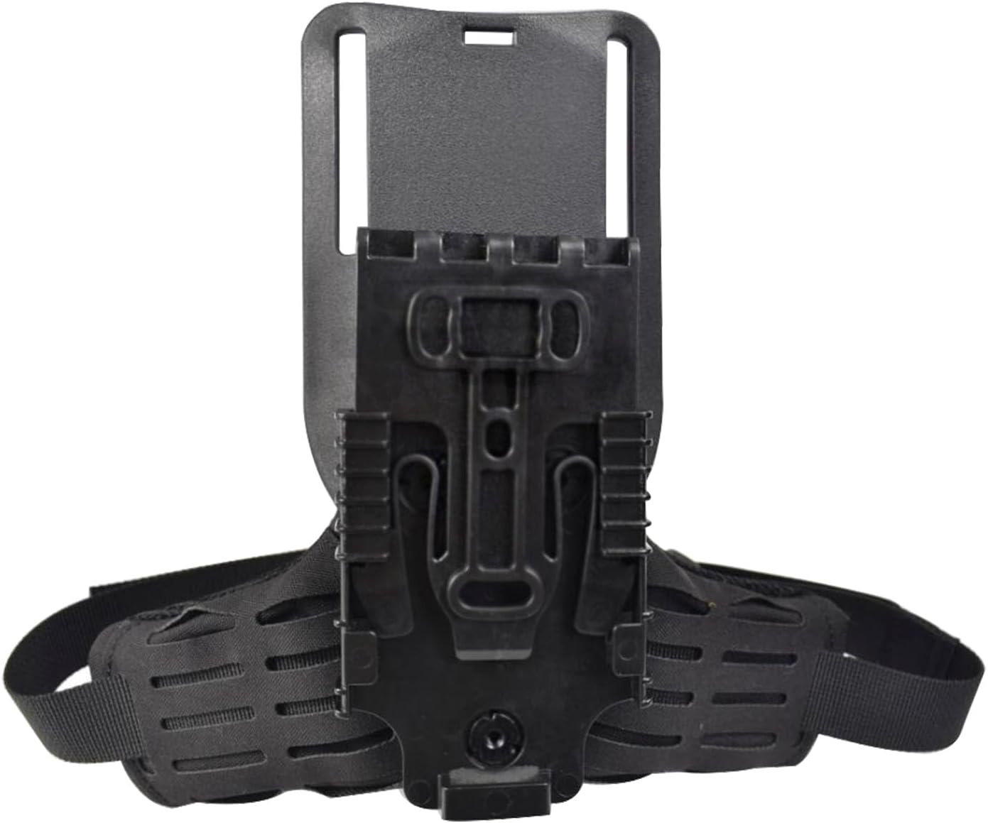 Upgrade Drop Leg Adapter Mid-Low Ride Holster Adapter Universal Belt Loop Receiver Mounts with Molle Strap Leg Shroud