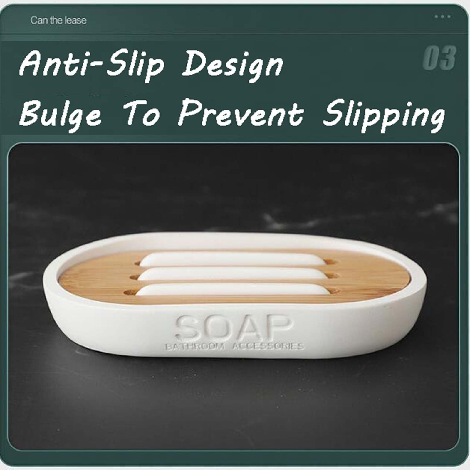 Set di accessori per il bagno Set di dispenser sapone, accessori for il bagno, 4 pezzi, elegante bicchiere for spazzolino da denti in ceramica Arredamento per gli affittuari(White)