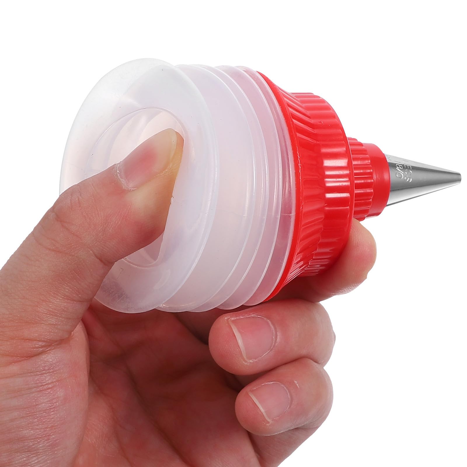 Angoily Lot de 2 Flacons Souples pour Glaçage Multifonction, Accessoires de Pâtisserie, Outils de Décoration pour Biscuits et Gâteaux, Bouteilles à Glaçage Pratiques Couleur Aléatoire