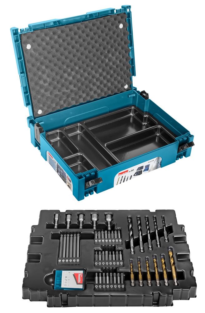 Makita B-53768 Zubehör-Set (56-teilig) aus Makpac
