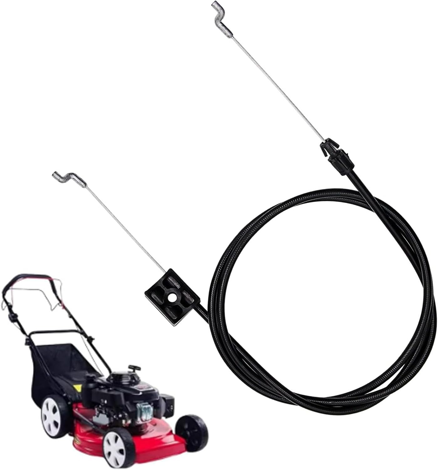 104-8677 Brake Cable Replacement for Toro 22" Recycler Lawn Mower fits Toro 20001 20003 20005 20007 20008 20009 20012 20016 20019 Replaces 1048677 290-935 Lawn Mower Brake Cable 1pcs