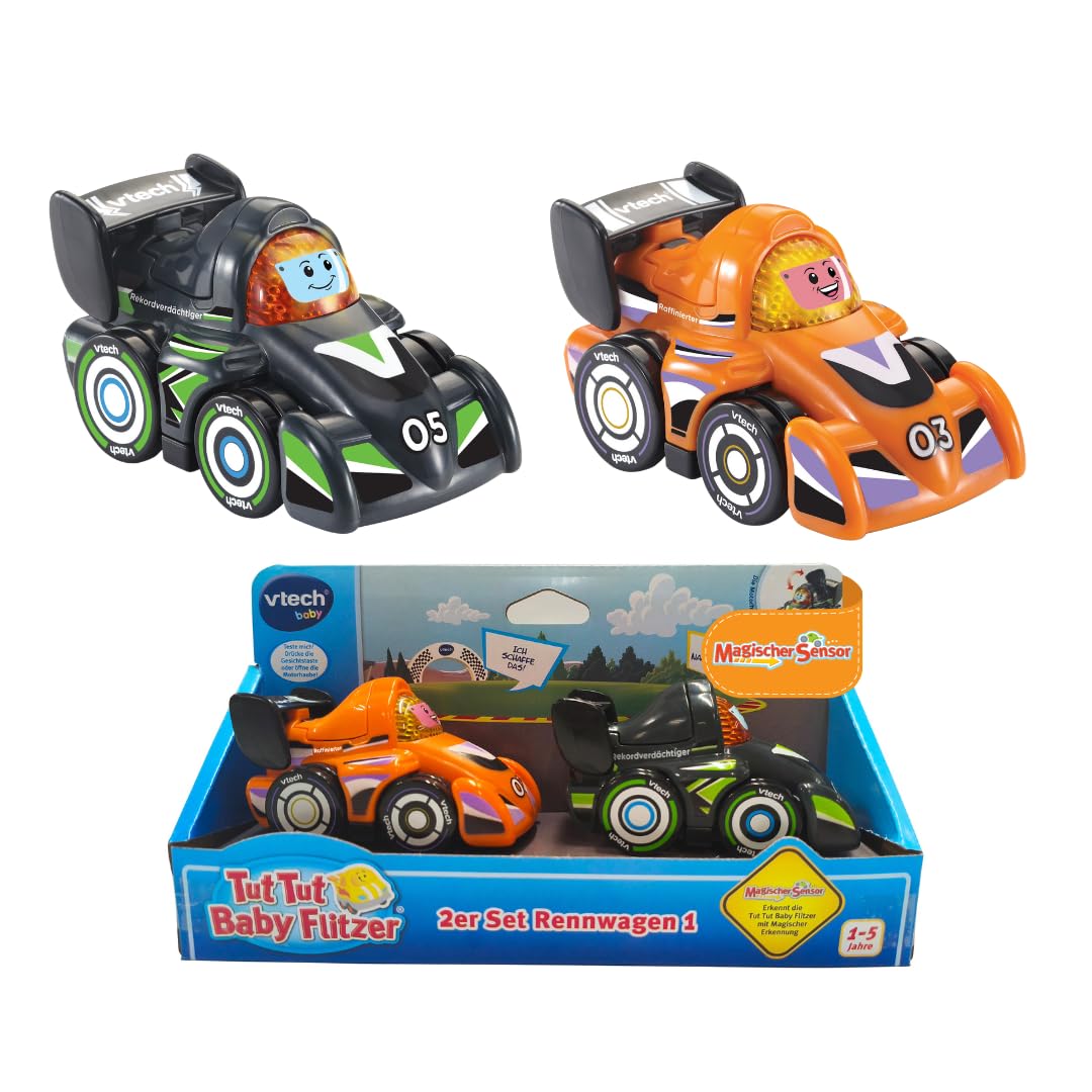 Vtech Tut Tut Baby Flitzer Set of 2 Racing Cars 1