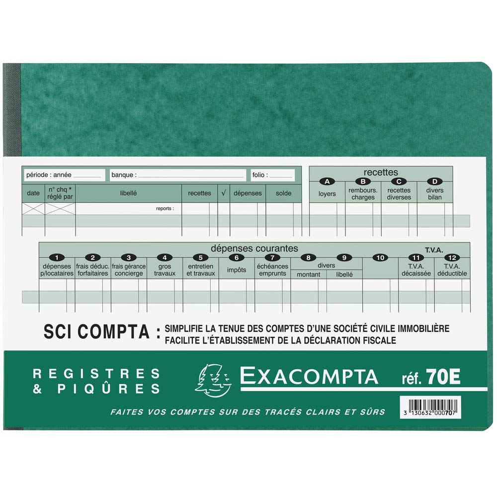 Exacompta PIQ. 24/32 SCI COMPTA 96p.
