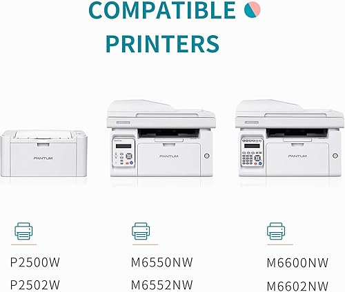 Miniatura 6 de PANTUM Cartucho de tóner negro PB-211 compatible con P2200, P2500W, P2502W, M6500NW, M6550NW, M6552NW, M6600NW, M6602NW Series, Yeilds hasta 1600