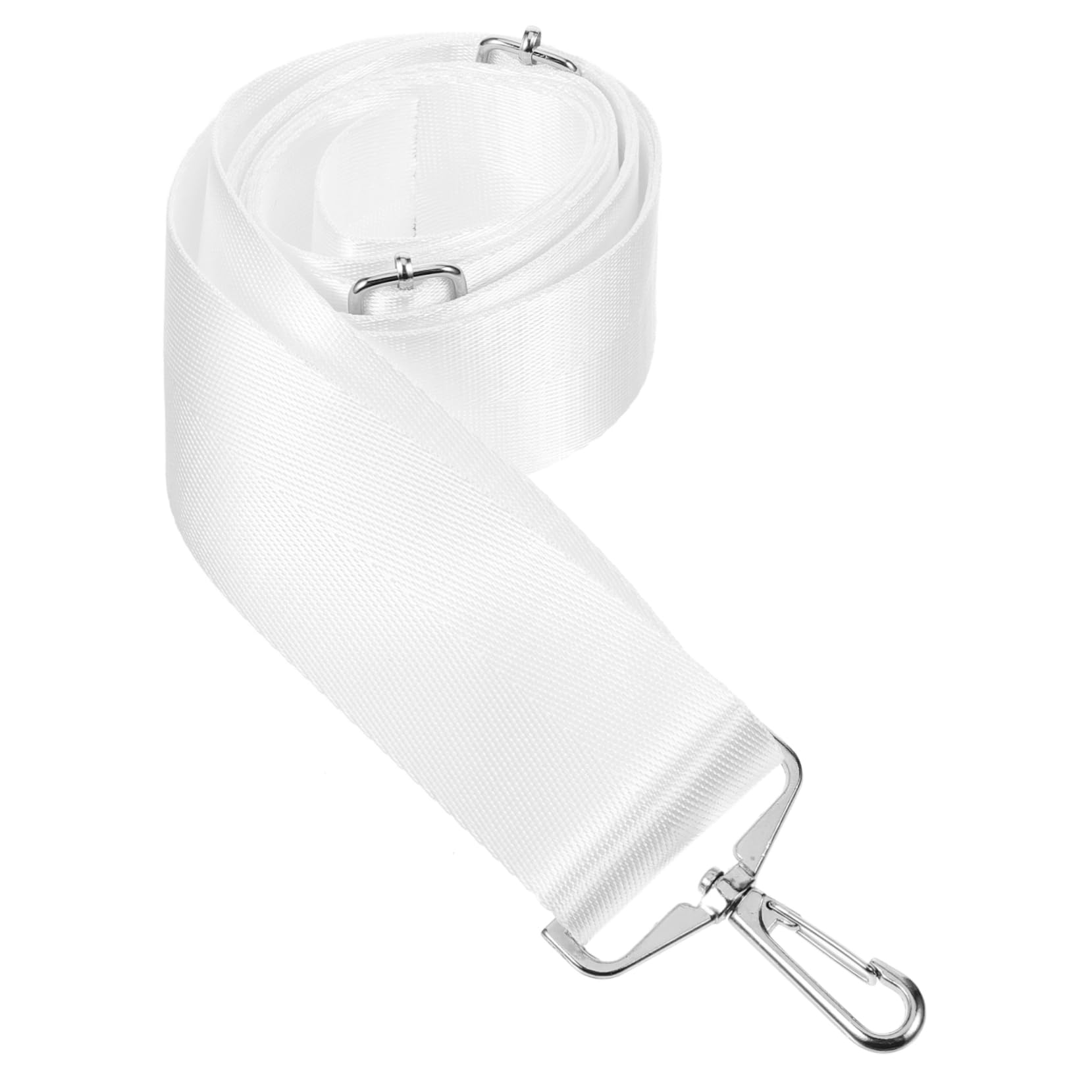 Toyvian Tennisnetz-mittelzone Drinnen Gericht Tragbares Tennisnetz Einstellbar Handhaben Höhe Tennisnetzzubehör Praktischer Tennisnetzgurt Tennisnetzseil Weiß Nylon