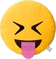 Vista 20 de Cojín de emoticono de EvZ, Poliéster & Mezcla de poliéster, 32 cm