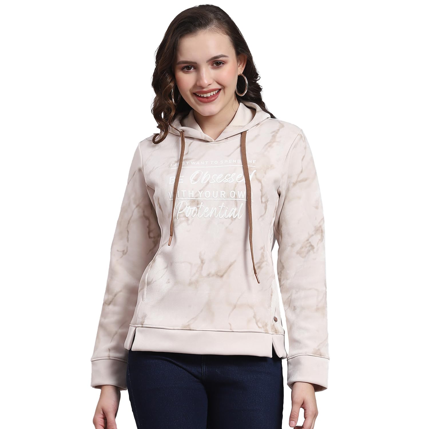 Womens Printed Hooded Neck Full Sleeve Casual Sweatshirt (223062674)-image-35
