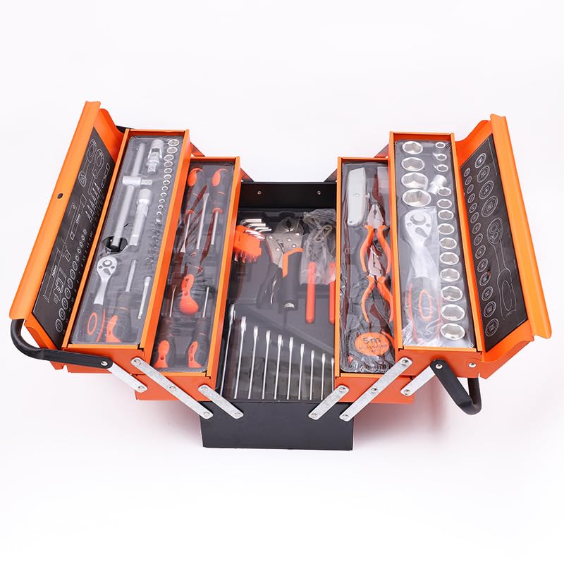 Digital Craft 85pcs Household Car Mechanic Tool Set Craftsman Basic Tool Kit Hand Repair Tool Set for Home Vehicle Workshop Maintenance