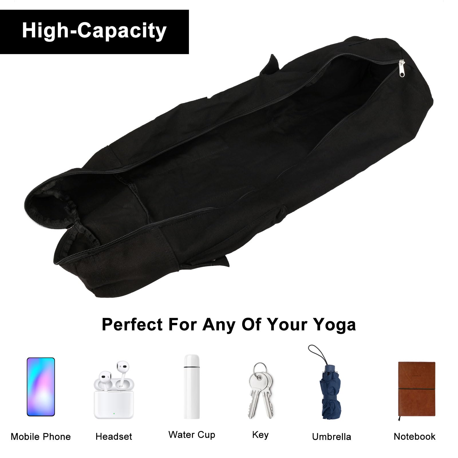 Yogatasche Damen Mit Nassfach - Matte Tasche Für Pilates, Training, Reisen
