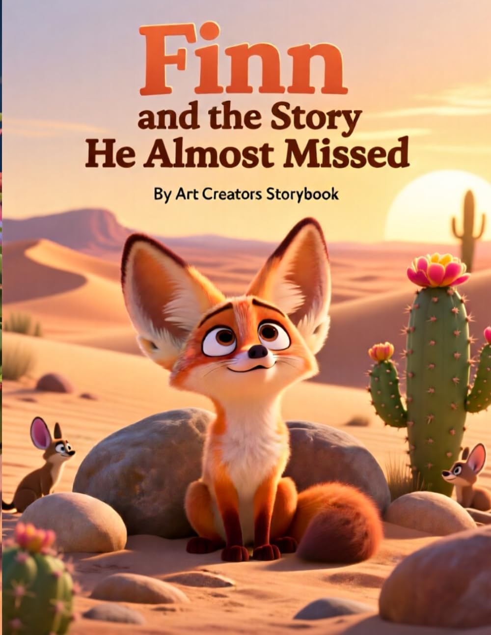 Finn and the Story He Almost Missed: A Gentle Story About Listening, Attention, and Understanding Others for Ages 3–7 (Finn the Fennec Fox: Focus & Listening Social-Emotional Learning Series)