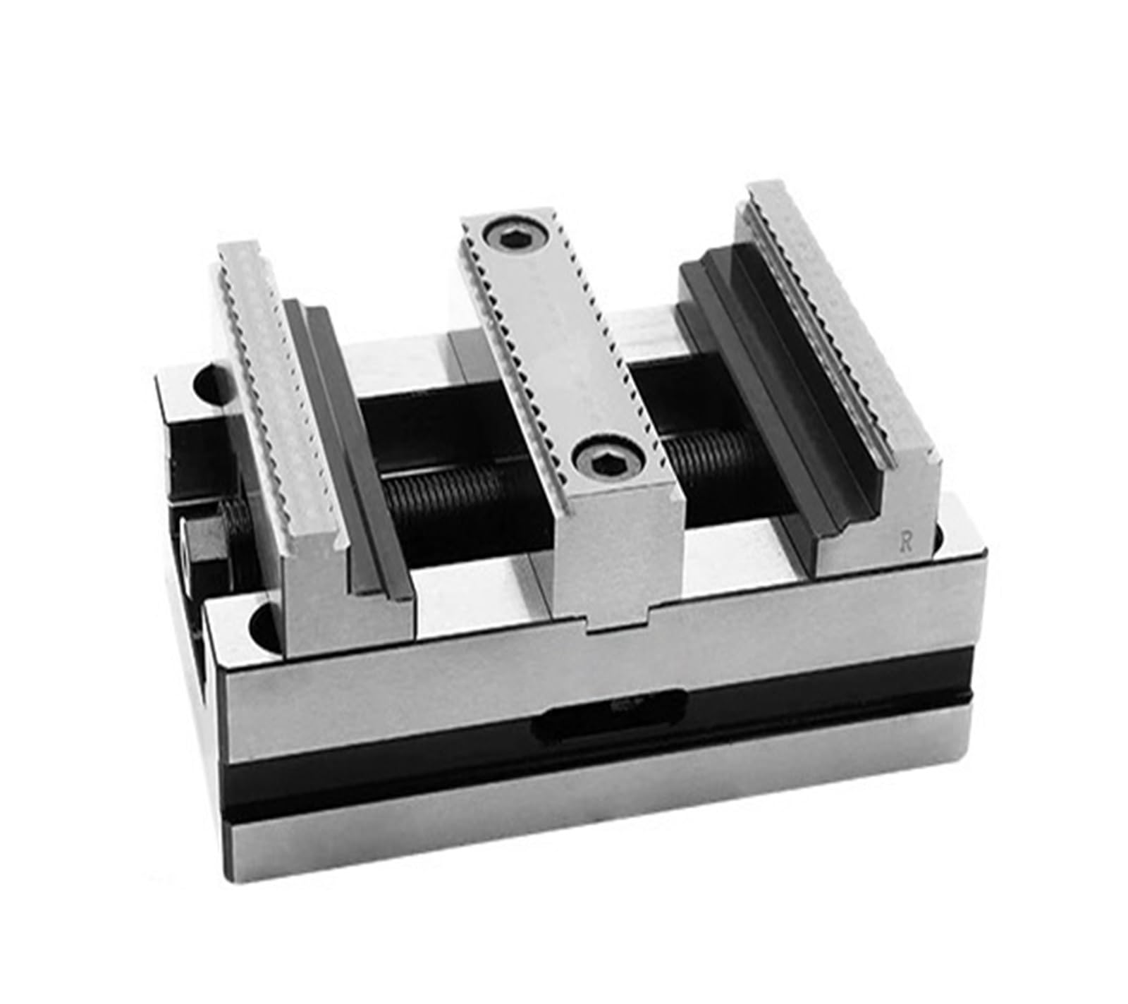 CNC Machining of Zero-Point Clamping Fixtures for Flat-Jaw Vises Double-Opening ZY90-150 Self-Centering Vise