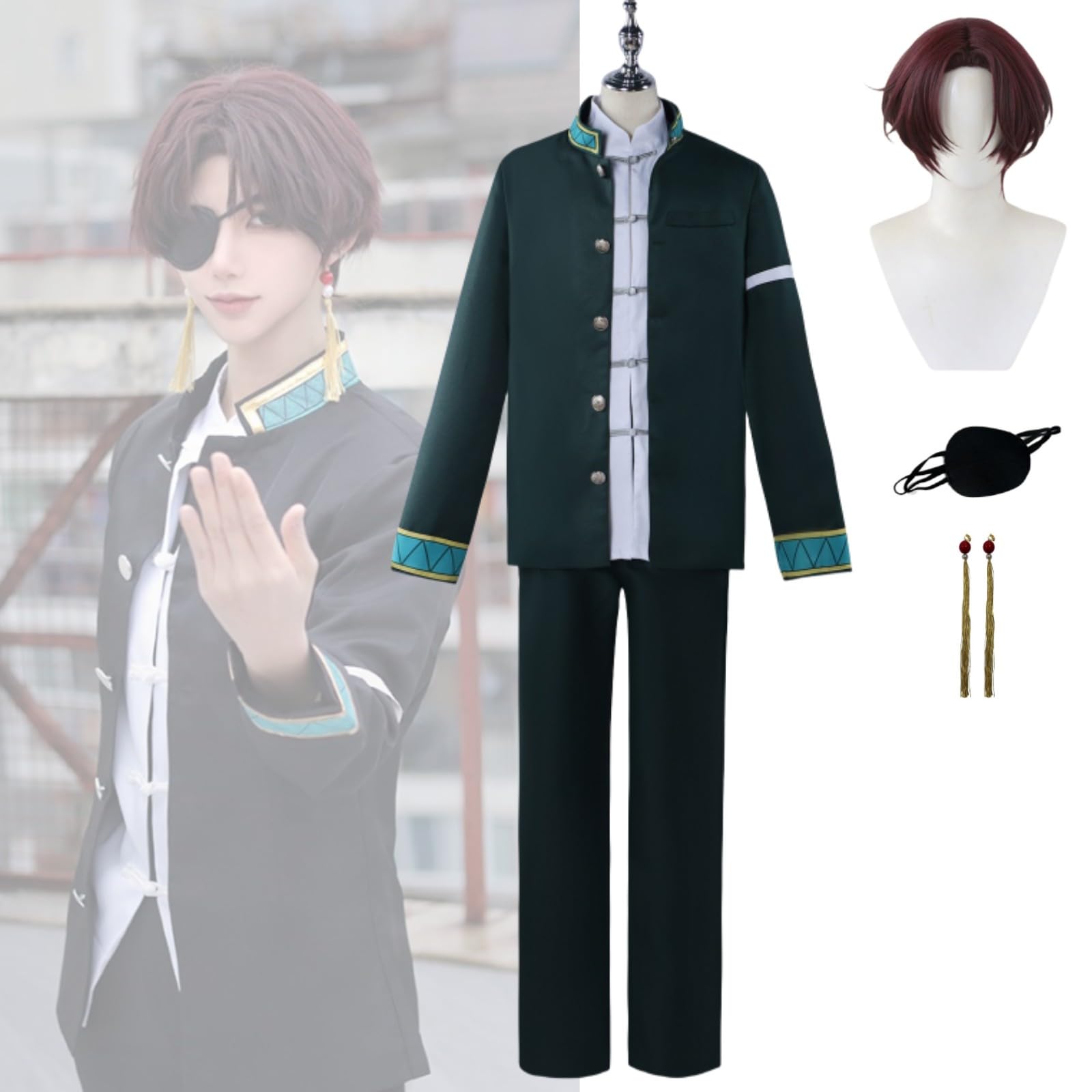 Amazon.co.jp: ウィッグ追加購入可 ウィンドブレイカー 蘇枋隼飛