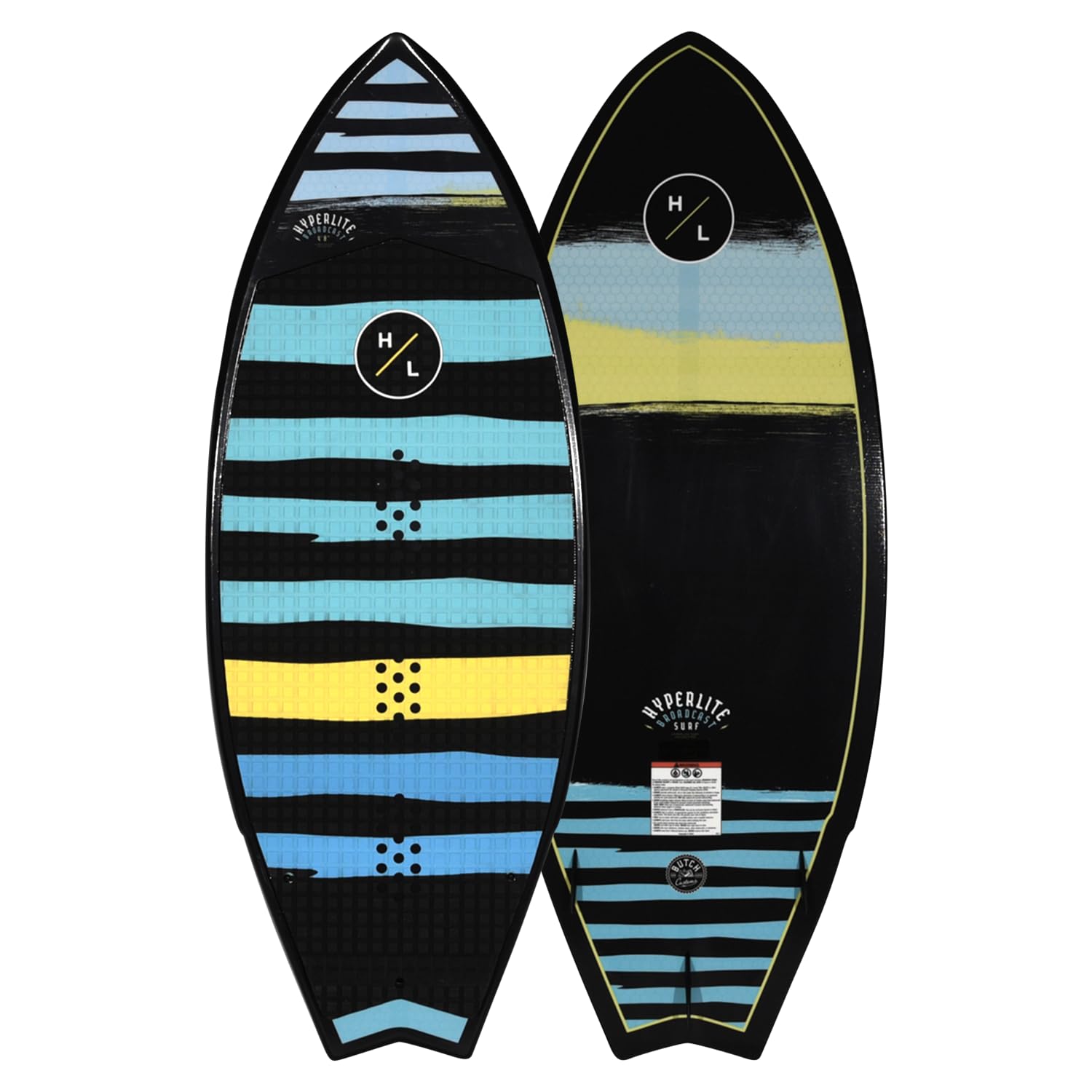 Hyperlite Broadcast Premier Wakesurf Board, 4.8
