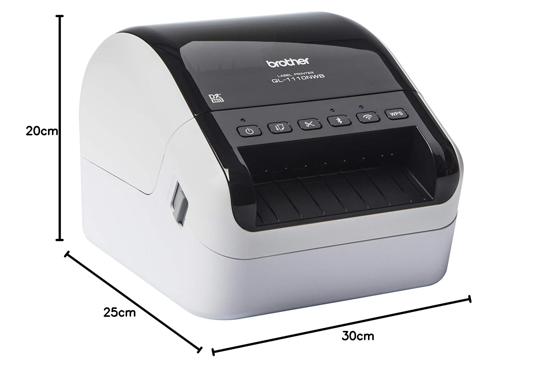 Brother QL-1100NWB Imprimante d'Étiquettes Industrielle Ethernet Bluetooth Wi-Fi