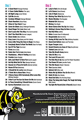 Zoom Karaoke DVD - Eighties Karaoke Party (80's)
