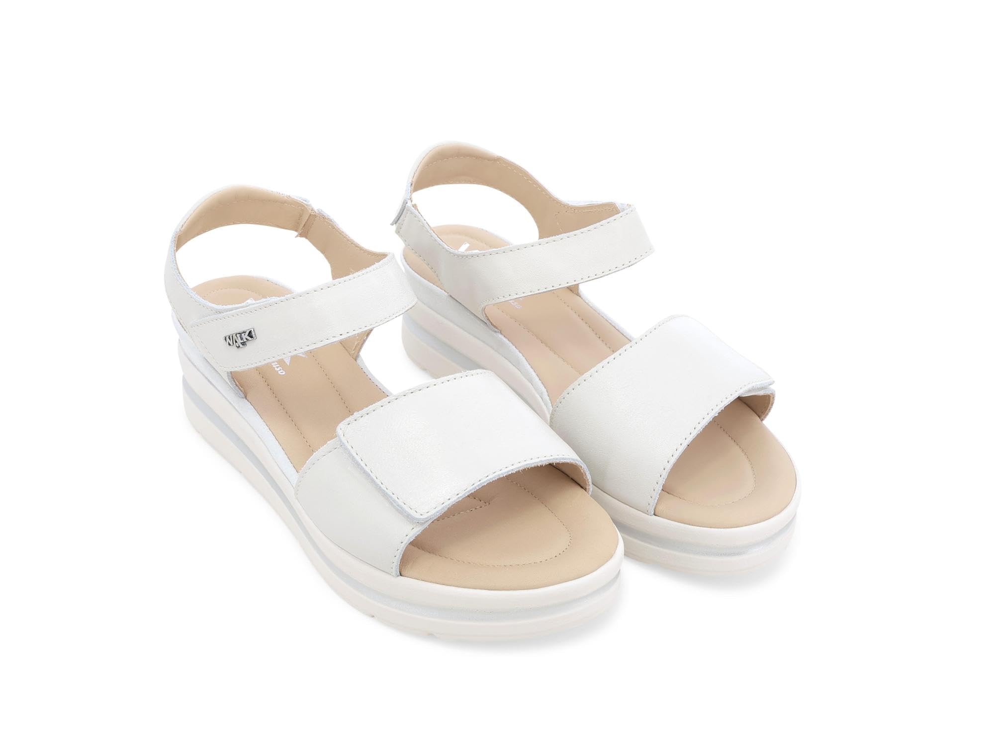 Sandalias de piel con cuña deportiva Melluso que estilizan tu silueta con gran confort 5