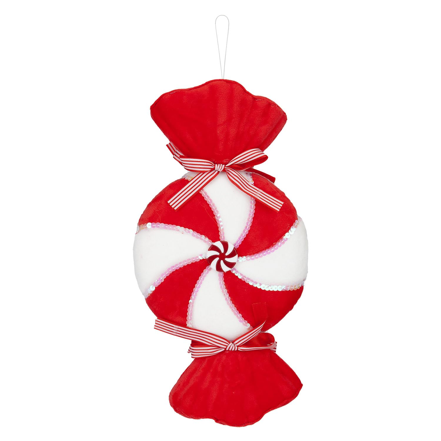 VFM e-Store Christmas Tree Decoration Candy Cane Sweet Ornament - 40cm - Red