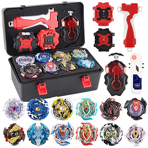 EIHI 2-tlg. Kreiselspielzeug Set - BX-35 Kreisel Mit Werfer Für Kinder