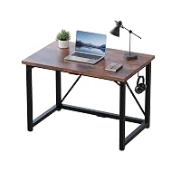 JUMMICO Scrivania da Lavoro 100 × 50 cm, tavolo informatico compatto