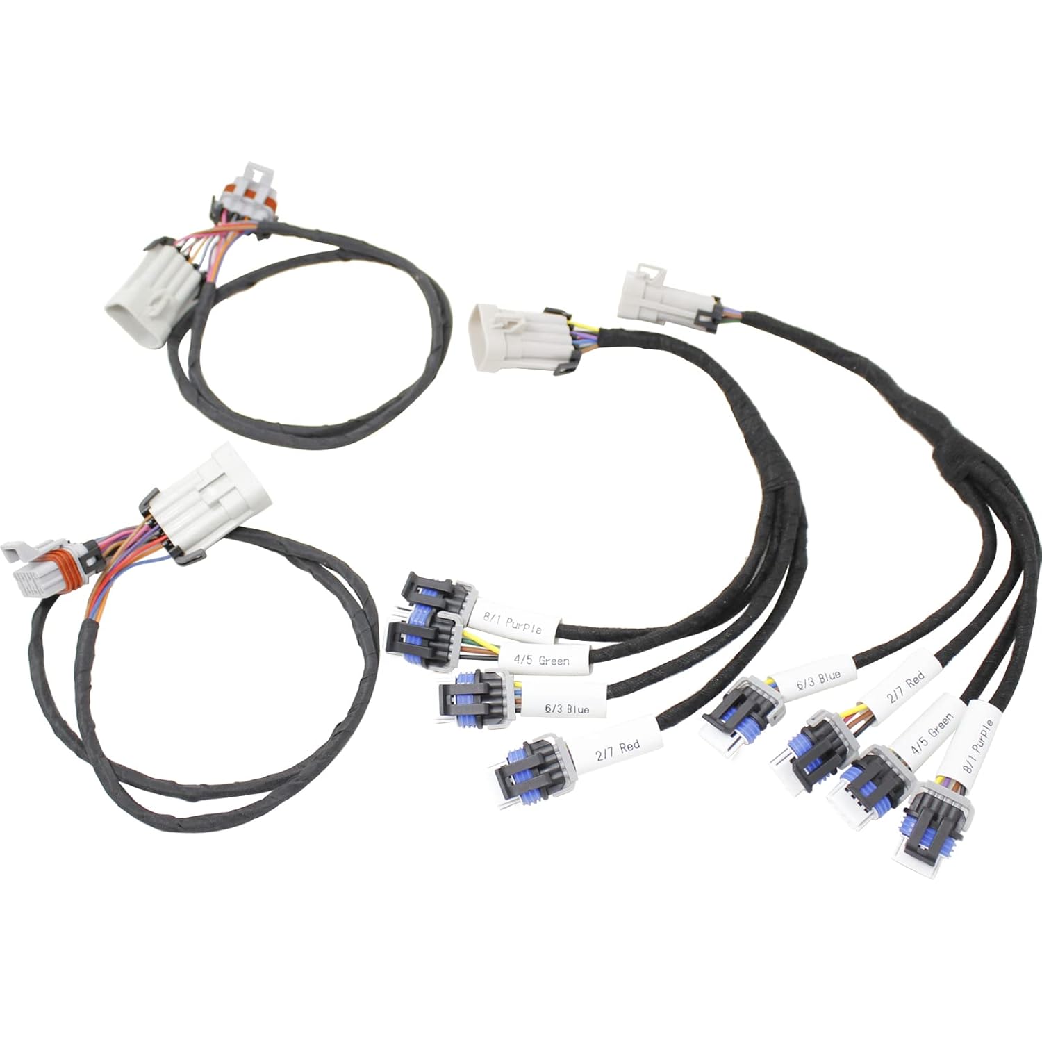 DRAGON FIRE PERFORMANCE LS Ignition Coil 36" Relocation Wire Harness Kit Compatible With All GM LS LQ9 LQ4 LS1 LS2 LS3 LS7 LSX 4.8 5.3 6.0 6.2 7.0 Replaces 89017477 12102754 PT2655 Oem Fit Kit-1539