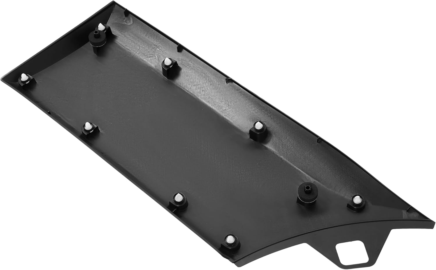 ALMULOO Rear Right Outer Door Lower Molding Compatible with 2015-2021 Ford Transit 150 250 350 350HD w/Single Rear Wheel (SRW) Plastic (PP+TD20) Textured Black Passenger Side