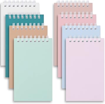 Ddaowanx Small Notebooks,Cute 3x5 Pocket Spiral Notepads With Lined Pages