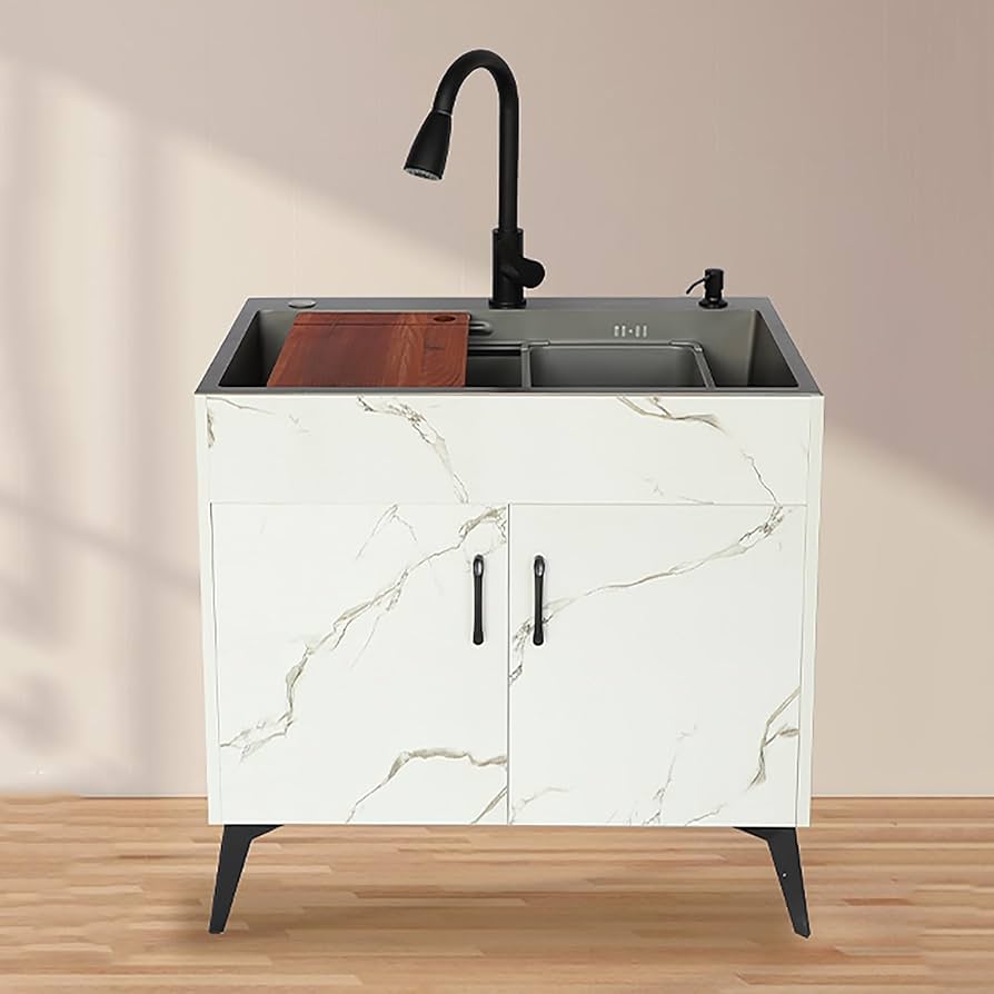 Amazon.co.jp: ガーデンシンク，屋外シンク流し台キャビネット