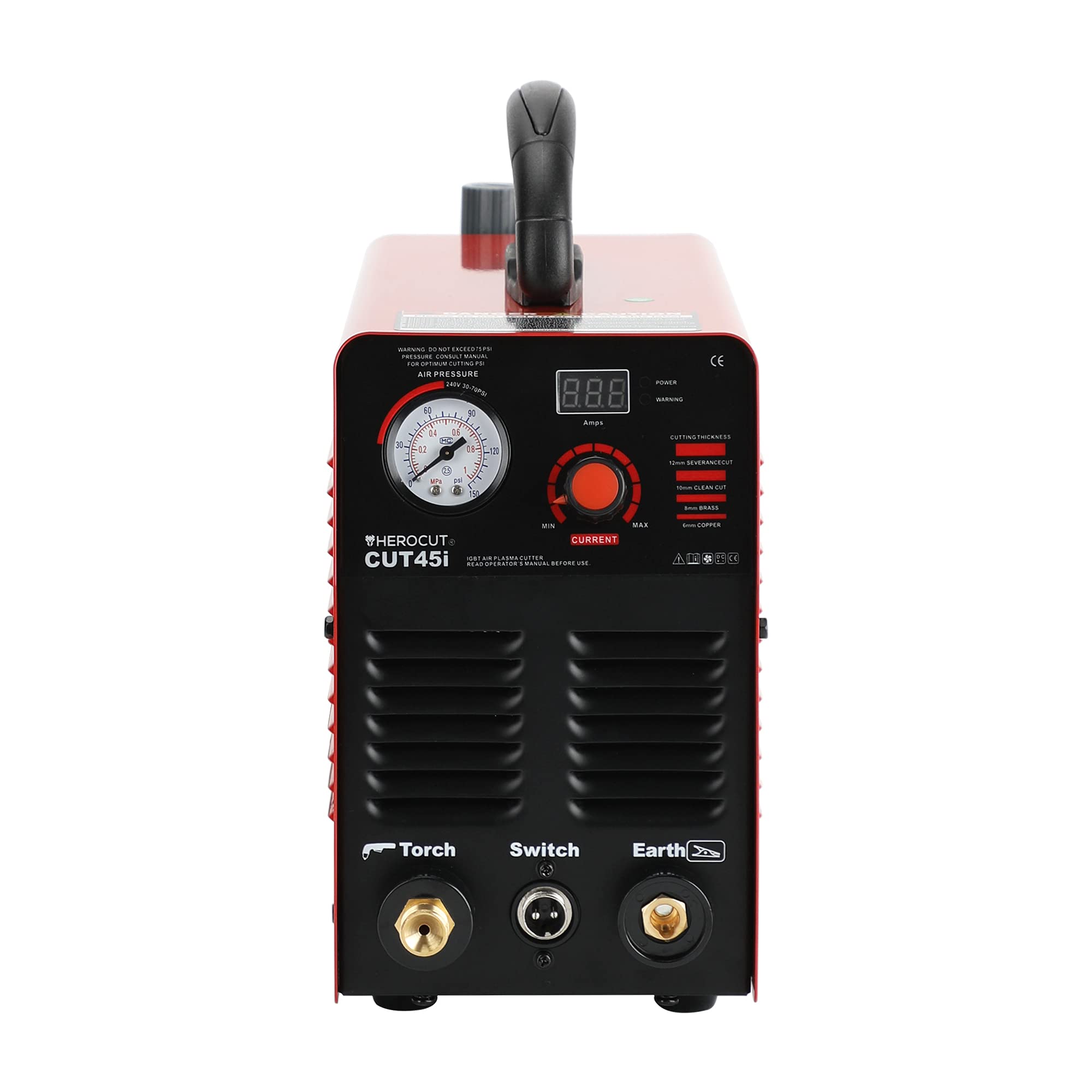 Herocut Plasma Cutter, 45Amp Plasma Cutting Machine, HF 50/60Hz Invert