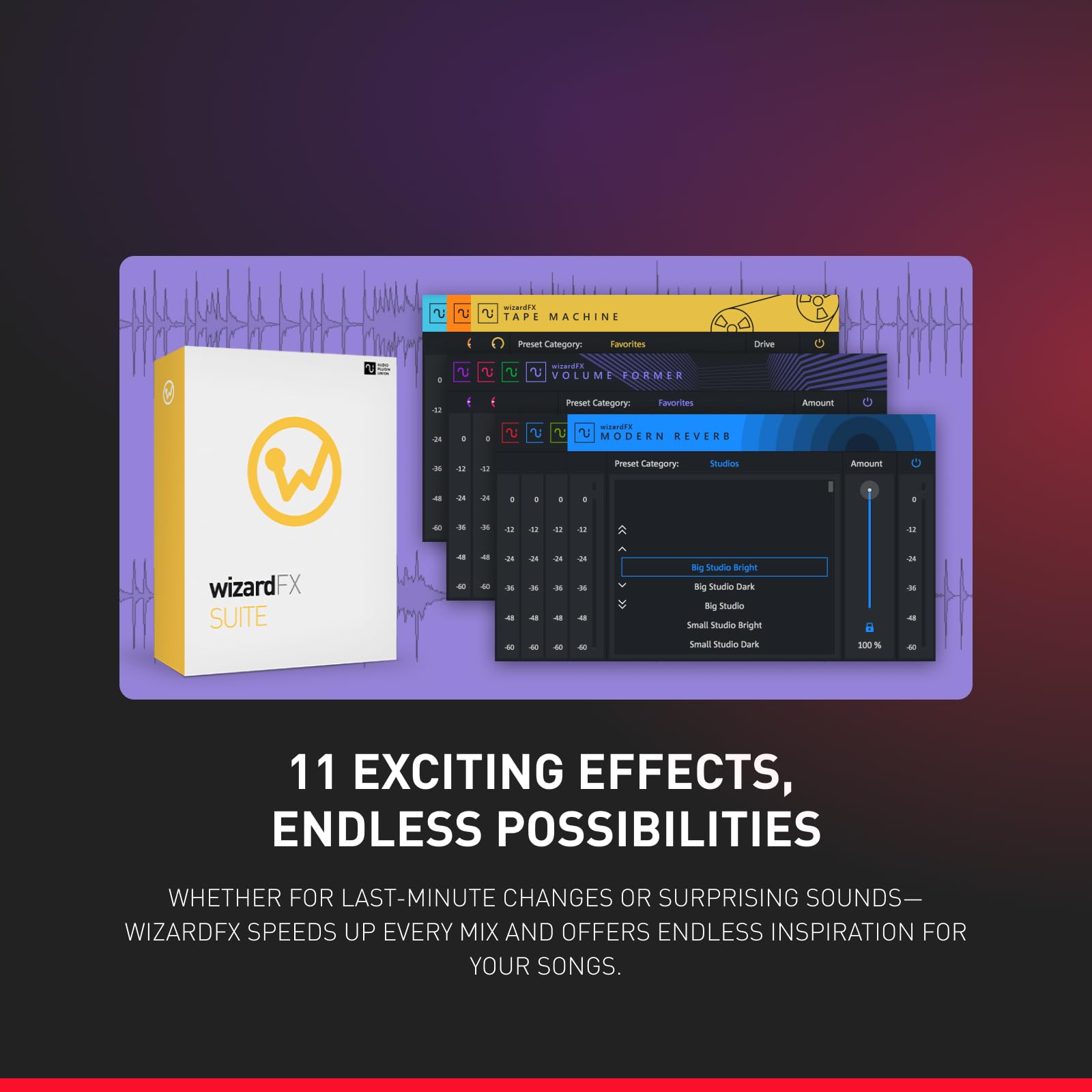 SAMPLITUDE Music Studio X8 - Entrada en el mundo de MAGIX Pro Audio | Software de audio | Programa de música | para PC con Windows 10/11 | 1 licencia completa en una práctica caja de envío