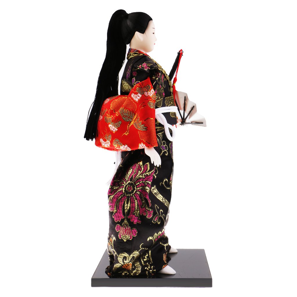 Muñeco Samurái Japonés Hecho a Mano, Muñeco Guerrero Humanoide, Traje de Brocado de Seda, Figura Oriental para Decoración, Regalo para El Hogar Y La O, # 3, Individual
