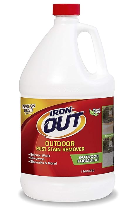 Iron OUT Outdoor Rust Stain Remover, 1 Gallon
