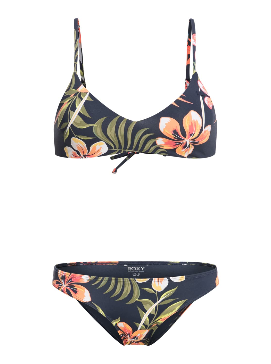 Roxy Into The Sun - Conjunto de Bikini Deportivo para Mujer