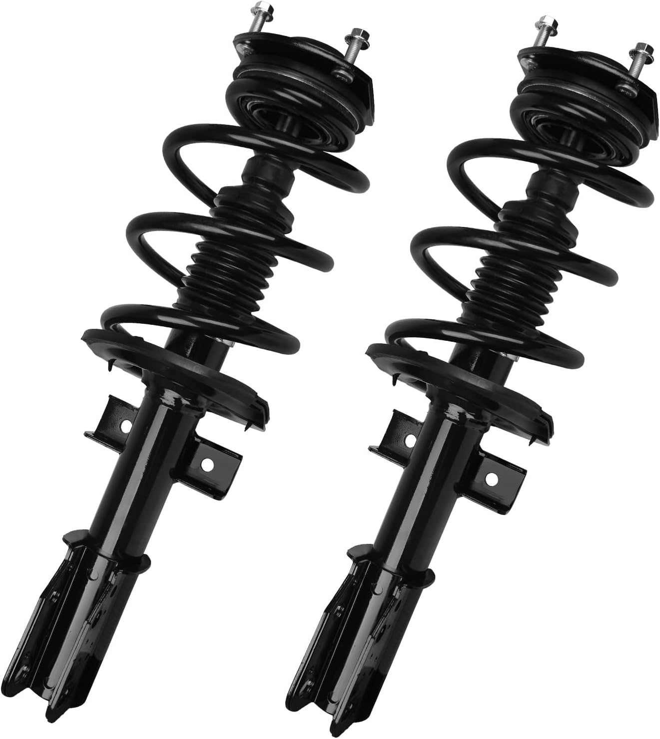 KUSATEC 172518 Front Pair Complete Struts Shock Absorber fit for Buick Enclave 2008-2012, Chevy Traverse 2009-2012, GMC Acadia 2007-2012, Saturn Outlook 2007-2010 Struts with Coil Spring Assemblies