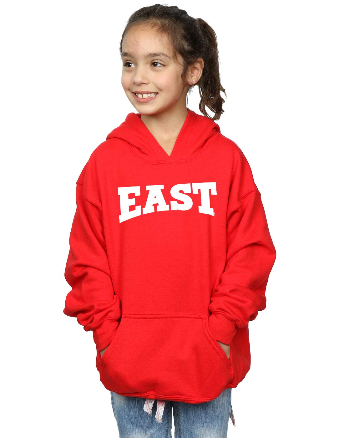 Disney Girls High School Musical The Musical East High Hoodie Red 9-11 Years