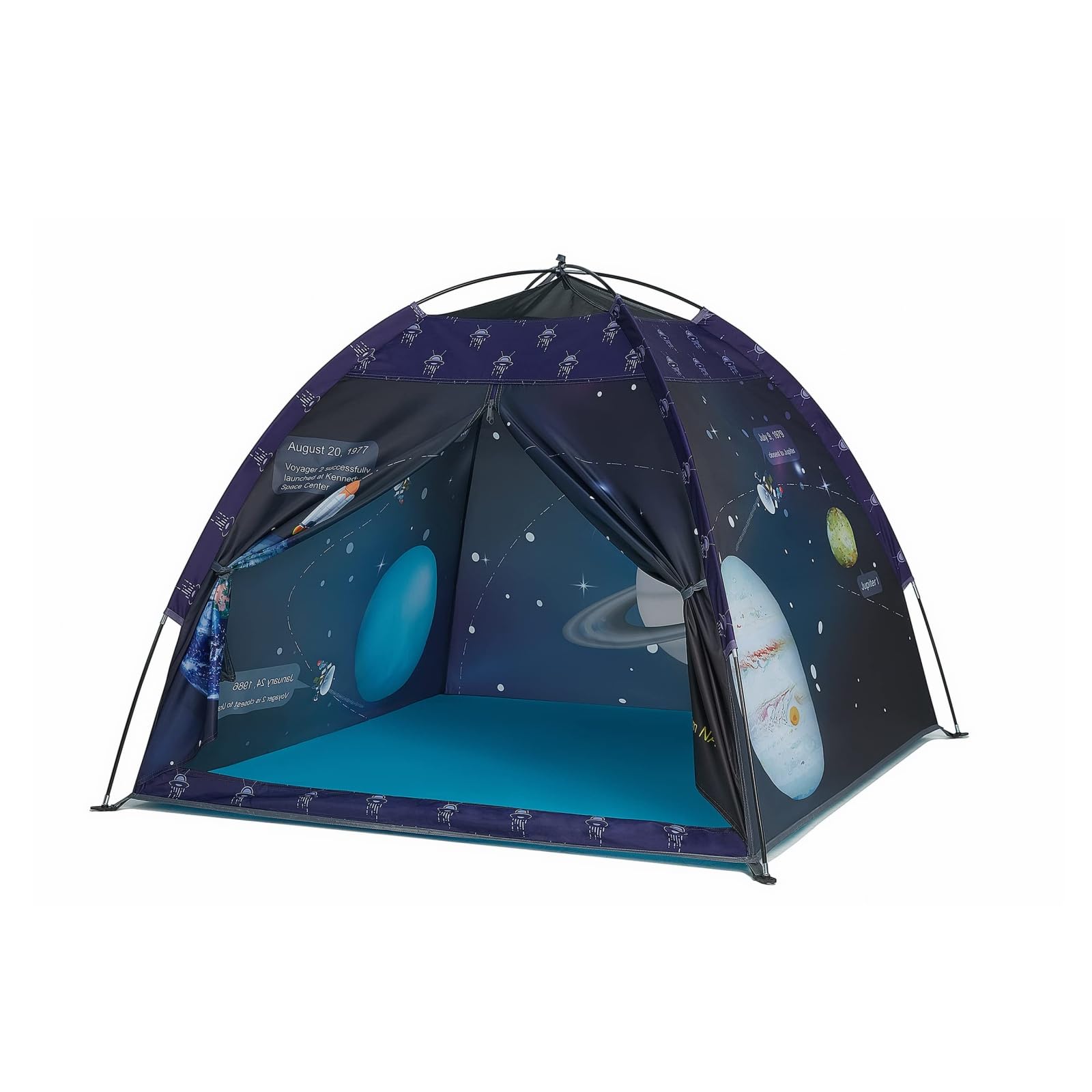 alprang Space World Play Tent Galaxy Dome Playhouse for Boys and Girls Imaginative Play-Astronaut Space for Kids Indoor and Outdoor Fun, Perfect Kid’s Gift- 47" x 47" x 43"