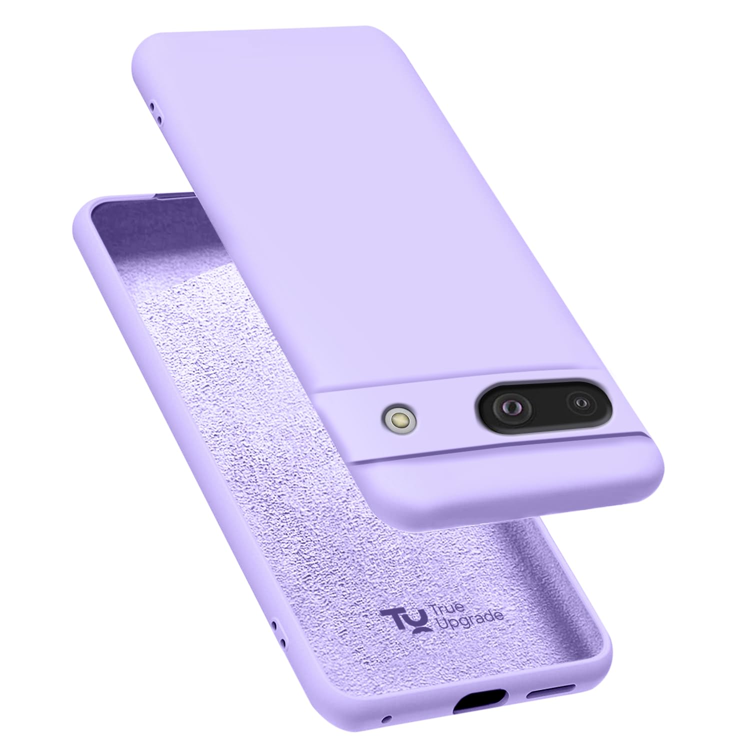 TRUEUPGRADE Compatible for Google Pixel 8A Cover Case | Soft Silicon Rubberised Cover |Camera Protection Bump Back Cover for Google Pixel 8A (Light Purple) (B0D8J7MJTB) Amazon Price History, Amazon Price Tracker