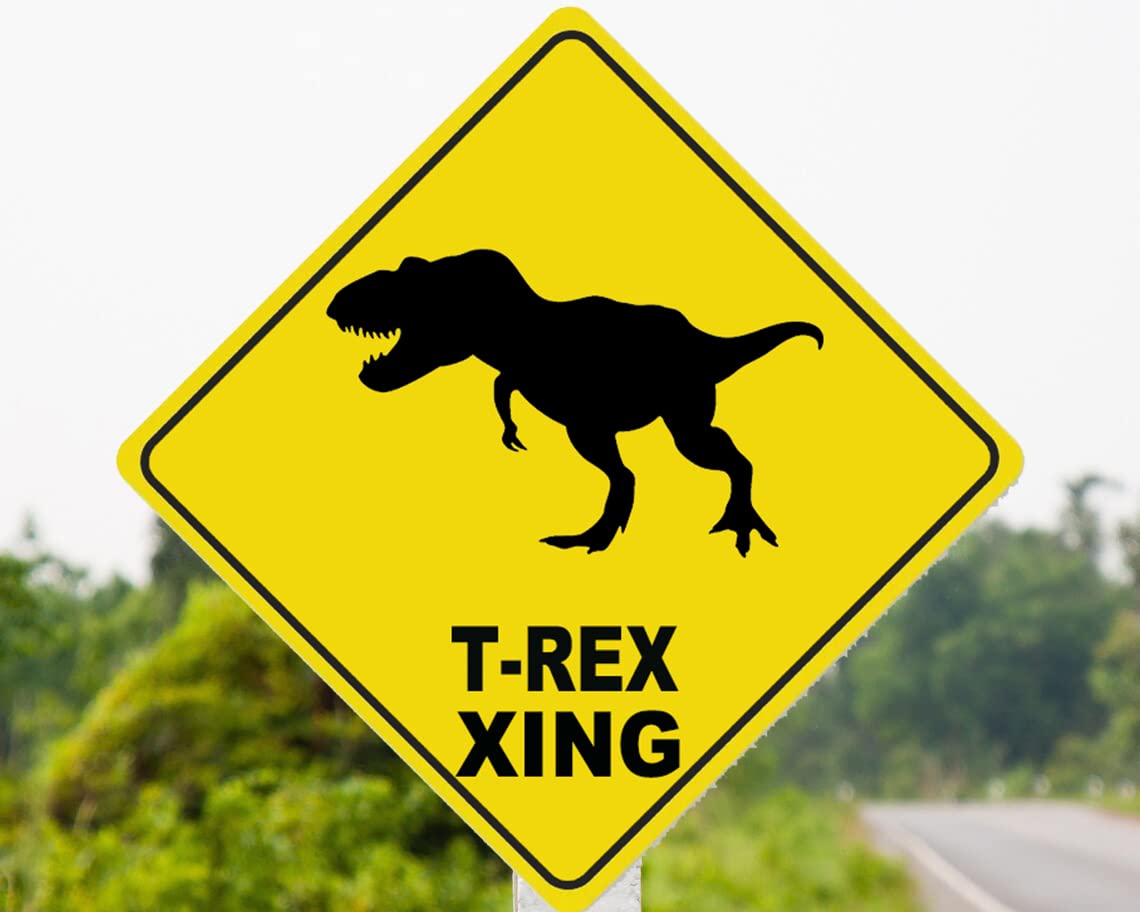 Amazon.co.jp: T-rex 交差標識 Xing ギフト ノベルティ 先史時代の恐竜