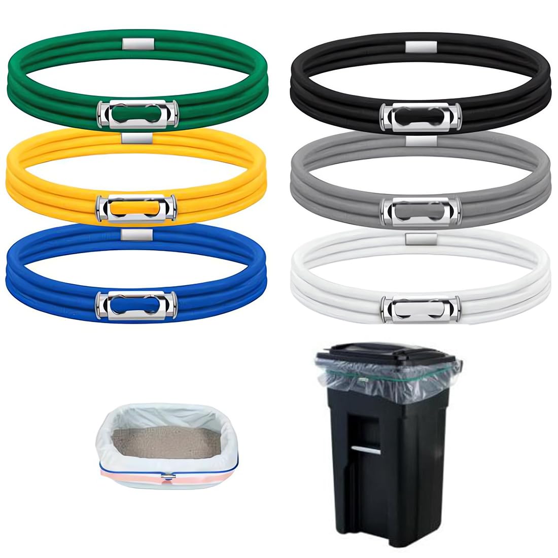 3M Unitek Elastici Multiuso Snorflex - Medio 4oz/113.4g, 7.9mm, Per Ortodonzia - Foto 4