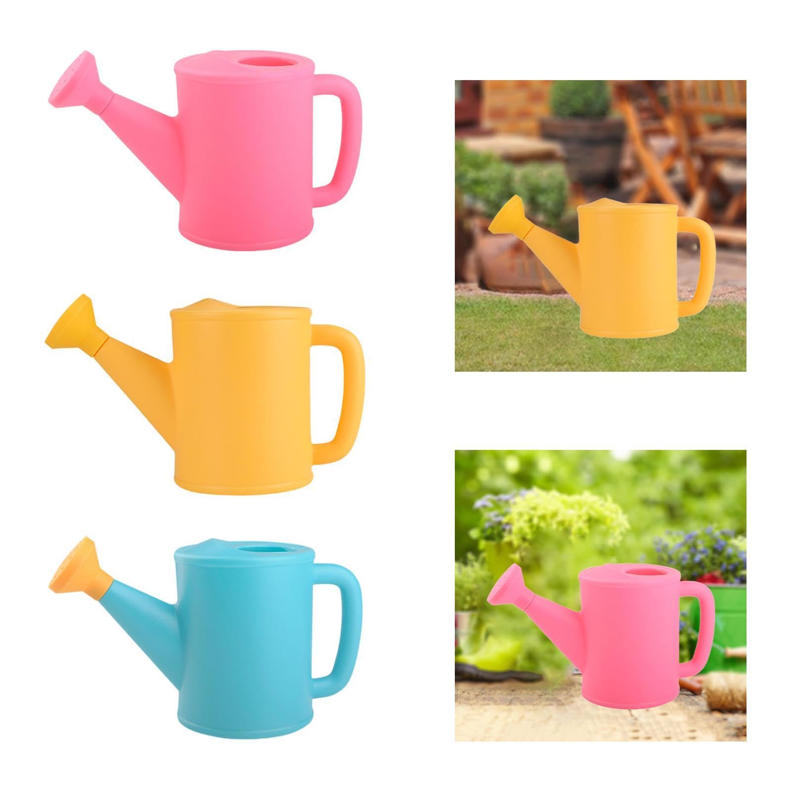 Small Watering Can for Kids for Boy Girl Play for Courtyards Flower Farm Pink-image-24